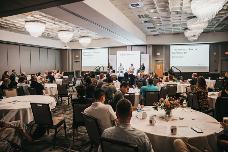 elev8 at a behavioral health conference