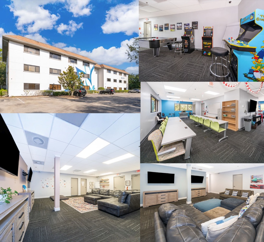 Lotus Behavioral Health facility collage